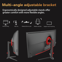 Monitor de Juegos de ordenador PC curvo personalizado de fábrica Monitor de ordenador 38 pulgadas Monitor de PC curvo 144Hz 1ms 4K