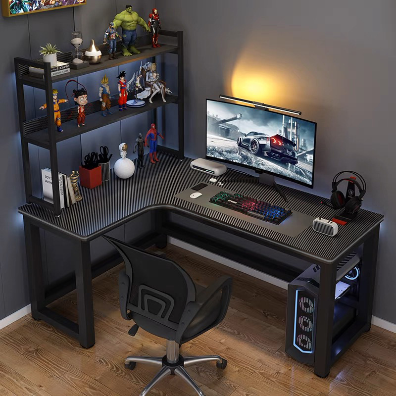 Carbon fiber black 12080-left style-bookshelf not included
