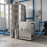 Stérilisateur à ozone autonettoyant pour réservoir d'eau de 1m³ à 50m³ – Dispositif de désinfection automatique temporisé pour l'élimination des bactéries et des algues
