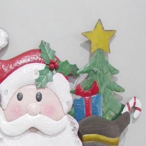 <span class=keywords><strong>Metal</strong></span> Papá Noel con Árbol de Navidad para decoración al aire libre - Product Image 4