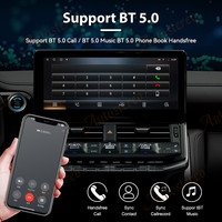 Autostereo 12,3 pulgadas Android 13 Auto Car Radio para Toyota Land Cruiser LC300 2021-2022 REPRODUCTOR DE DVD GPS para coche unidad principal con Carplay