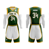 Personnalisé James # Maillot de sport en polyester pour adultes, taille XL, 23 Gold Irish High School, avec broderie et impression de logo personnalisés