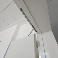 Porte double moderne pour salle d'opération - Acier revêtu HPL, résistante à l'eau, hermétique, pour usage hospitalier