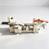 Máquina de Papel para Servilletas Totalmente Automática Controlada por PLC con Sistema de Guía de Banda Motorizado y de Engranajes 1000-2000 piezas/min Plegado 1/4 1/6 1/8