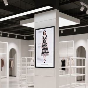 85 inch Wall Mount quảng cáo hiển thị tùy chỉnh chia màn hình điều khiển từ xa hệ thống siêu mỏng độ nét cao <span class=keywords><strong>LCD</strong></span> hiển thị - Product Image 2