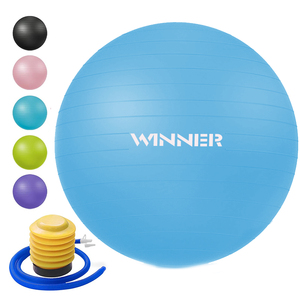 Logo OEM <span class=keywords><strong>de</strong></span> marque privée Sports personnalisés 55cm 65cm 95cm <span class=keywords><strong>Ballon</strong></span> <span class=keywords><strong>de</strong></span> yoga en PVC <span class=keywords><strong>avec</strong></span> pompe - Product Image 3