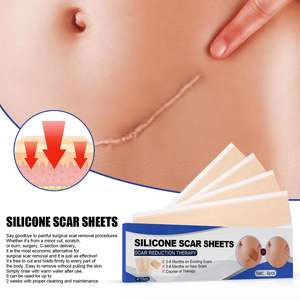 Parche de Gel para Cicatrices de 4x15cm, 0.1mm, 4 Piezas, Marca Privada OEM, Médico, Plano, para Queloides, Quemaduras, Cirugía - Product Image 4