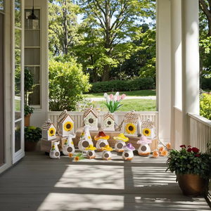 Micro Paysage Porcelaine Décorations Petit Blanc Lumineux <span class=keywords><strong>Maison</strong></span> <span class=keywords><strong>De</strong></span> Noë<span class=keywords><strong>l</strong></span> Nouvel An Céramique Décoration Graduation Ramadan Cadeau - Product Image 1