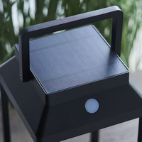 Paysage en aluminium moulé sous pression étanche 3 Modes Dimmable Led Solar Lights Outdoor Waterproof Table
