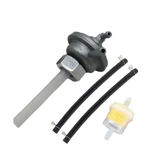 Motorcycle ATV Fuel Gas Petrol Tank Fuel Switch Cock Filter Oil Pipe Set Kit Fuel Valve GY6 50cc 150cc