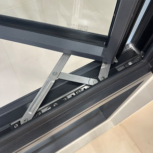 Fenêtres en aluminium avec écran intégré, étanchéité à l'air personnalisée, norme canadienne 2025, niveau 8, personnalisées par Huasin, en vente - Product Image 5