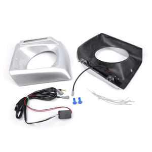 Cubiertas Decorativas para Luces de Circulación Diurna LED Mercedes-Benz Clase G W463, ABS Negro, Juego de 1990-2015 - Product Image 4