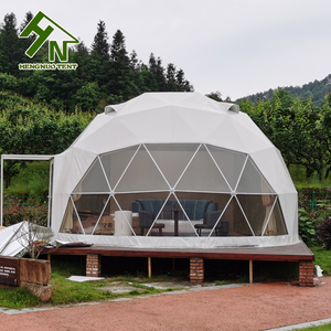 6M sang trọng hạng nặng 3 người glamping geodesic mái vòm Lều | khách sạn nghỉ mát, bên vườn & Ngoài trời tán nơi trú ẩn - Product Image 4