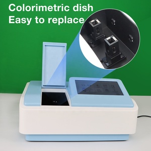 เครื่องวัดสเปกโตรโฟโตมิเตอร์แบบลำแสงคู่ UV Visible สำหรับการวิเคราะห์ด้วยแสง  พร้อมจอแสดงผลดิจิตอล สำหรับห้องปฏิบัติการ - Product Image 4