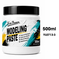 Pâte à modeler Xin Bowen 100ml/300ml/500ml pour peinture acrylique, texture lisse et effets 3D, techniques mixtes