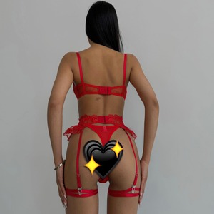 New Heavy Industry Embroidered Flower Lace <b>Splicing</b> Strap Three Piece Women's Sexy Underwear Set - Product Image 4