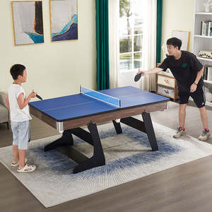 <span class=keywords><strong>Mesa</strong></span> de Billar Plegable Multifuncional Cuatro en Uno para Niños y Adultos, Juegos de <span class=keywords><strong>Ping</strong></span> <span class=keywords><strong>Pong</strong></span> y Baloncesto para Uso en Interiores, 2.2m - Product Image 5