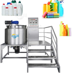 HUAJIE Vape tanque de mezcla de líquidos 1000l 2000l 3000l tanque de almacenamiento de solventes con camisa jugo líquido tanque de mezcla de acero inoxidable precio - Product Image 5