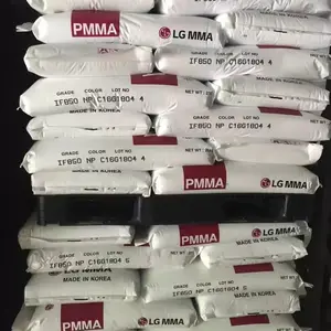 Buon prezzo acrilico PMMA particelle di plastica PMMA granuli di grado vergine LG PMMA If830 If850 Hi855h Hi835h hi88355 Hi535