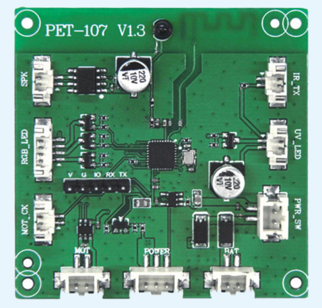Pet pcba intelligent diet  timed feeding recognition, voice recognition remote control
