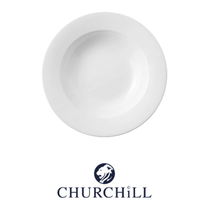 Profile Deep Plate Ø 24.8 cm White Ceramic Churchill Whvrsb - Product Image 4