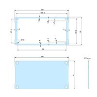 Châssis de préamplificateur à tubes tout en aluminium personnalisé Boîtier de décodeur DAC Boîtier d'amplificateur de puissance à coque audio bricolage