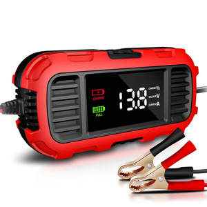 Cargador de Batería Inteligente para Automóvil de 12V, Carga Lenta Totalmente Automática para Baterías de Plomo-Ácido - Product Image 1
