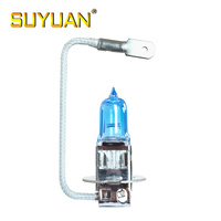Kit d'ampoules H3 12V 55W 5500K bleu froid super blanc de haute qualité pour feux antibrouillard de véhicule