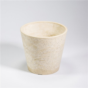 Eco agradable jardín interior y macetas maceta marrón oscuro hechas <span class=keywords><strong>con</strong></span> materiales reciclados - Product Image 6