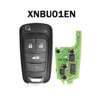 Clé de voiture Xhorse noire à 3 boutons, télécommande électronique universelle pour voiture XNHO0OEN XNBUO1EN XNHYO2EN XNTOOOEN XNFO01 ENXNAUO1