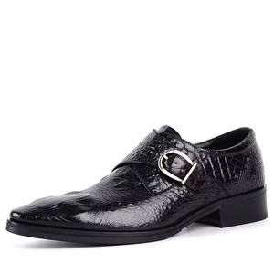 S0068X Nuevos Zapatos Oxford de Hombre de Cuero Genuino de Vaca, Estilo Caballero Formal con Borde Abierto y Perlas, Ligeros para Otoño, Ideales para Novios - Product Image 1