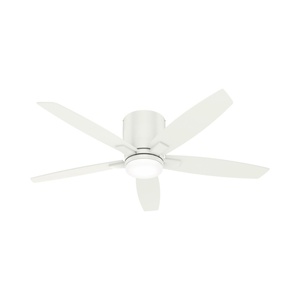 LED ceiling fan with large <b>space</b> of 66 inches and high airflow. White ABS blades with adjustable brightness and <b>light</b> strip - Product Image 1