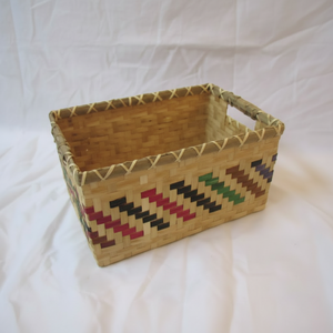 Cestas de Jacinto de Agua Tejidas a Mano, Ecológicas y Económicas, con Asa Cómoda, Estilo Vintage, Multifuncionales para Dormitorio y Sala de Estar - Product Image 1