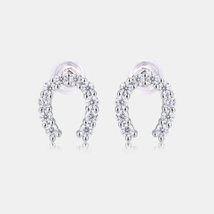 Envío Gratis, Pendientes de Moissanita de Alta Gama, Estilo Nuevo, Compromiso, Plata S925, Diamantes Completos, Pendientes de Lujo para Mujer - Product Image 3