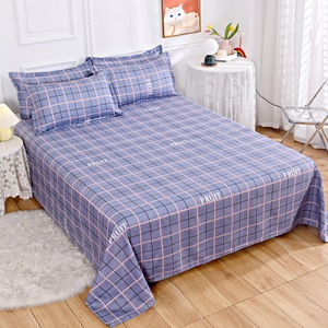 Juego de Sábanas de Microfibra Ultrafina para <span class=keywords><strong>Cama</strong></span> Individual y Doble, Diseño Estampado, para Dormitorio Estudiantil, Nueva Colección en Oferta - Product Image 2