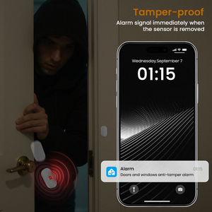 Wholesale Tuya Wireless <b>Door</b>/Window <b>Sensor</b> for Home Security System, <b>Door</b> Open Alarm Powered by Smart MC100 Please Confirm the P - Product Image 5