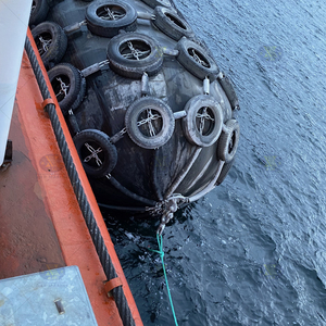 Pare-battage marin en caoutchouc avec pneus et chaînes pour la protection des bateaux à bas prix - Product Image 2