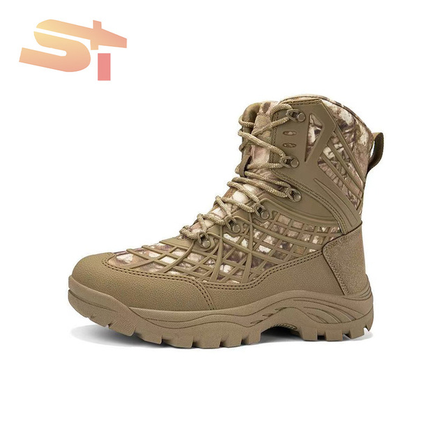 Sike High Quality Men's and Women's High-top Triangle Hiking Boots Outdoor Boots Waterproof Non-slip Tactical Boots