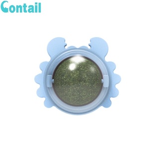 Tik Tok-Bola de hierba gatera para gatos, Limpieza de dientes interactivo de juguete, suministros para mascotas, ojos de gato - Product Image 1