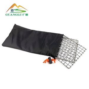 Grille de barbecue Guanglu Square 304 en acier inoxydable avec étui de transport pour le camping en plein air - Product Image 2