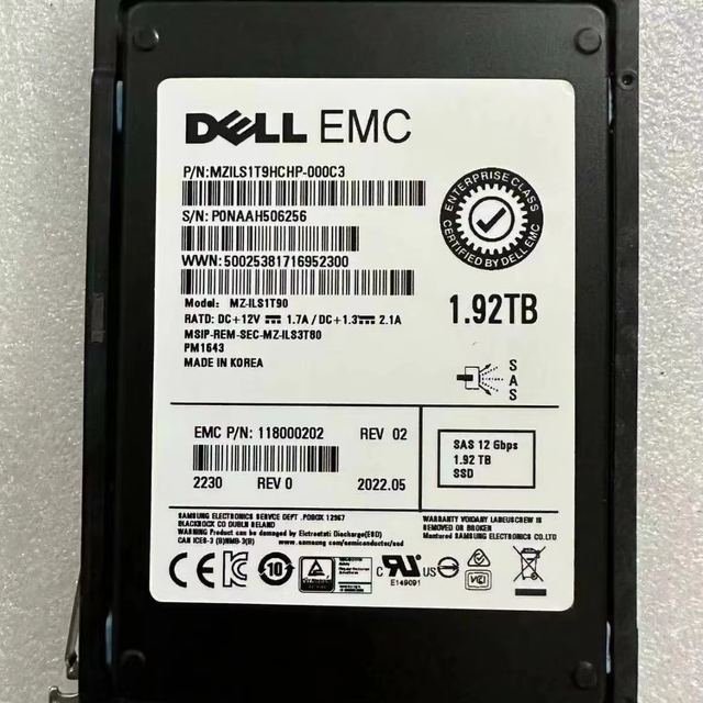 E*MC Unity 005051590 005051586 400G SAS SSD Hard Drives D3-2S12FX-400 Server Hard Disk SSD