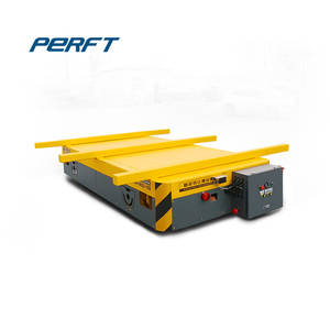 20 टन टैकलेस ट्रांसफर कार्50 टन/मेकेनम व्हील स्टीटलेस ट्रेलर/मोटर चालित ट्रॉली - Product Image 2