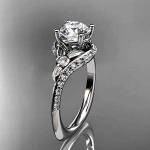 Anello Rotondo in Cristallo per Donne, Tono Argento, Minimalista, per Uso Quotidiano e Feste, Accessorio di Moda - Product Image 1