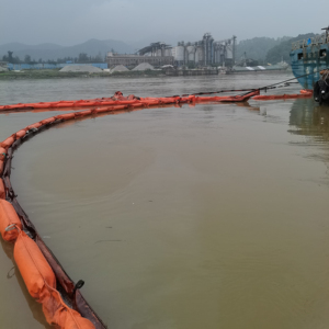 Thực tế chi phí cao hiệu suất gần bờ bến cảng bùng nổ PVC nổi tràn dầu dọn dẹp bùng nổ cho rò rỉ ngăn chặn - Product Image 1