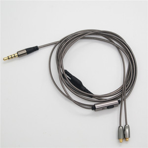Mmcox Audio <b>Cable</b> 3.5 Mm With <b>Mic</b> And Control For Shure Se215 Se325 Headphones - Product Image 1