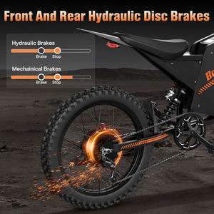 Bopzin <span class=keywords><strong>Q8</strong></span> Bici Elettrica Off-Road con Pneumatici da 25'' di Tipo 'Locomotiva', 60V 35Ah, Grande Potenza, per Adulti - Product Image 6