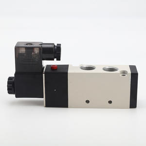 SONGO 4V210-08 1/4 inch 5-weg 2-posities BSP NPT pneumatische luchtregelklep elektrische solenoïde klep DC 12V/24V AC 24V/36V/110V/220V - Product Image 6