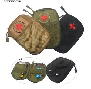 Mini Waist Bag Tactical Molle Emergency First Aid Pouch Phone Coin Pouch Tactical Molle Pouch Portable First Aid Kit Bag