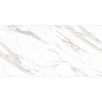 Carreaux de Foshan pour maison, blanc 120x60, ondulations plus foncées, carreaux en porcelaine, carreaux de marbre, carreaux en porcelaine pour sol