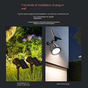 Phong cách hiện đại 5 wát LED năng lượng mặt trời đèn cây sàn không thấm nước đèn bãi cỏ cho ngoài trời cảnh quan sân vườn ROHS chứng nhận IP65 Đánh Giá Đèn Led - Product Image 5